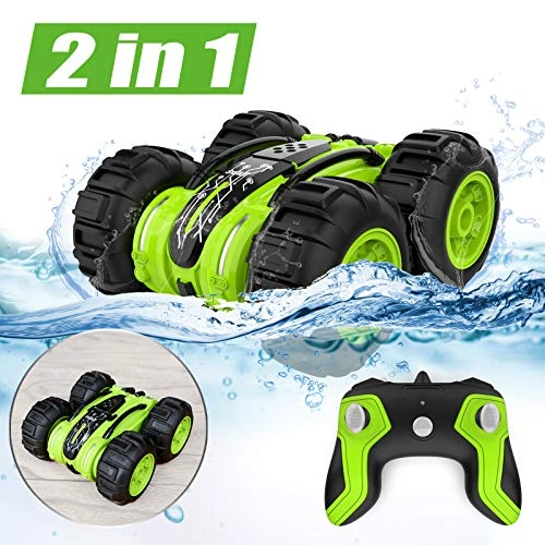 Durable 4WD Amphibious RC Car - Epic Water Stunts for Kids!